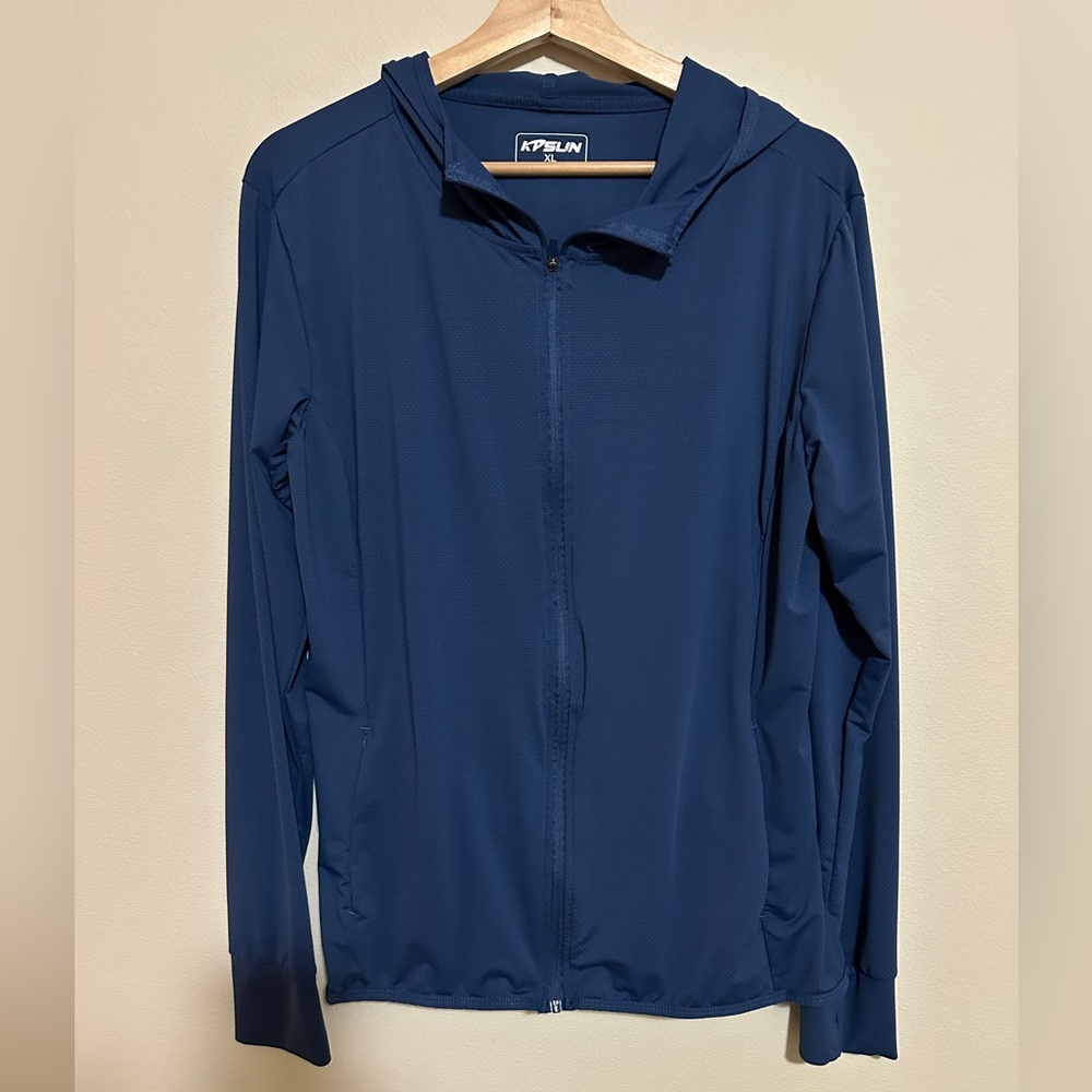 ♻️KP Slin Navy Full-Zip Jacket